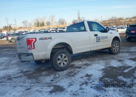 2016 Ford F-150 Xl from USA, damaged, VIN 1FTMF1EF5GKE00041